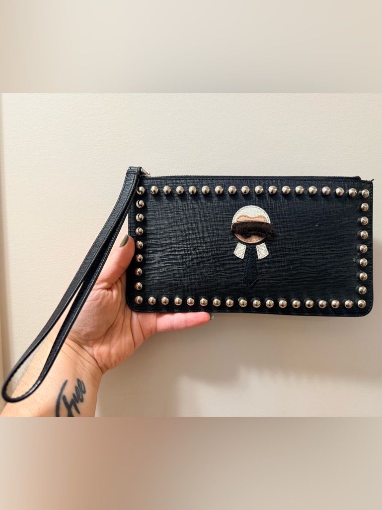 *Authentic* Fendi X Karl Lagerfeld Clutch